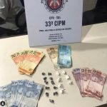 Dupla é presa suspeita de tráfico em Valença