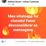 Prefeito de Wenceslau Guimarães tem WhatsApp clonado