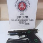 Dupla é presa com arma e droga em Gandu