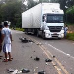 VALENÇA: Mulher morre em acidente de moto na BA 542, próximo ao Entroncamento