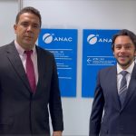 Duda faz reunião com a ANAC em Brasilia para tratar do aeroporto de Valença.