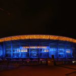 Arena Fonte Nova ganha iluminação especial em homenagem a Roberto Carlos