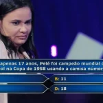 Pernambucana é a 1ª a acertar ‘pergunta do milhão’ em programa de Luciano Huck