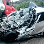 Acidente Fatal: Motorista fica preso nas ferragens e falece apesar dos esforços do SAMU