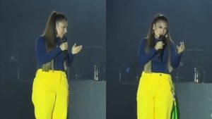 Gente como a gente: Simone Mendes interrompe show por dor de barriga e diverte fãs com sinceridade.