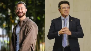 Fred Bruno é atingido de raspão por tiro disparado com arma do deputado Marcelo Aguiar, do PL.